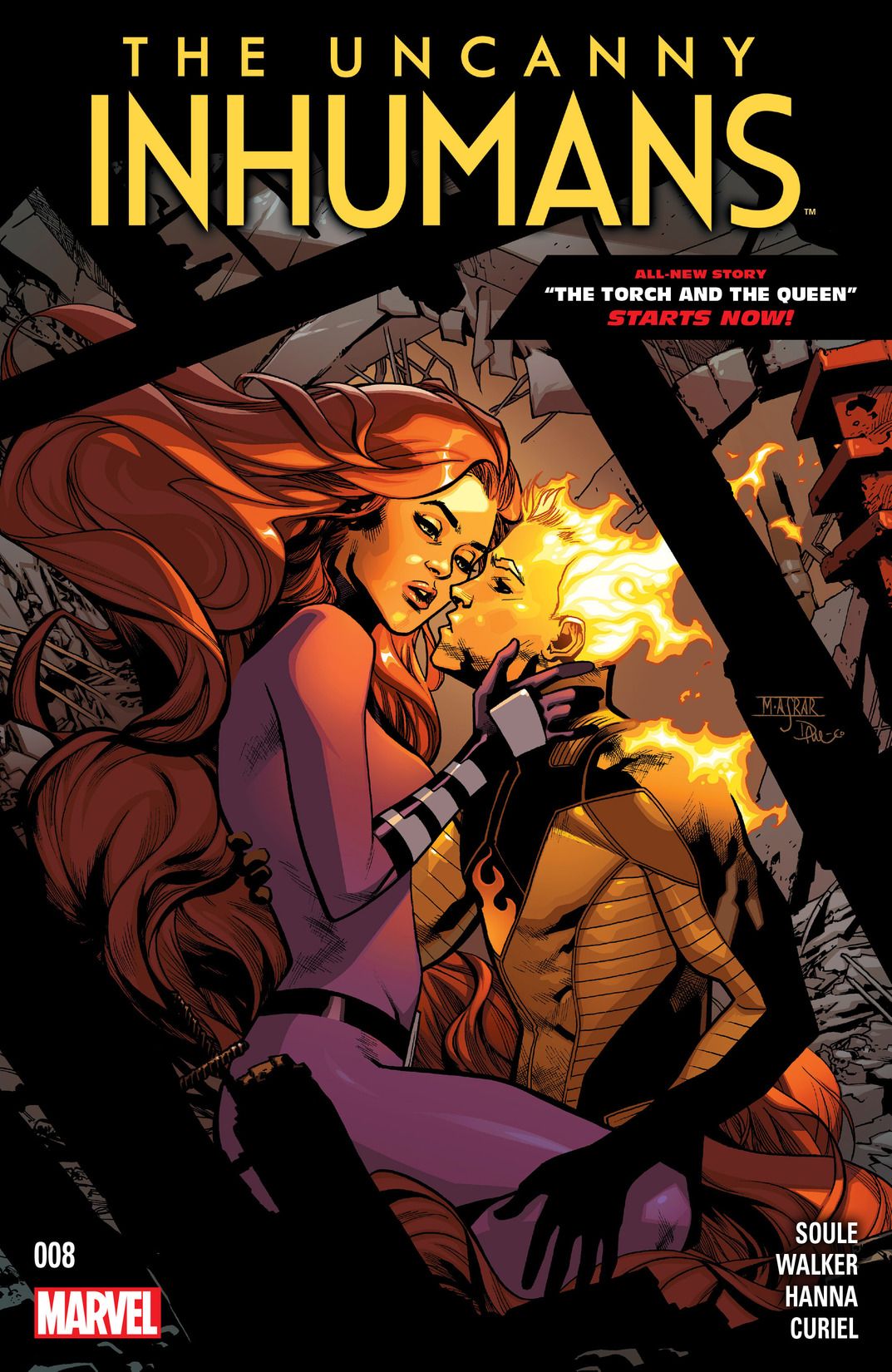 Uncanny Inhumans #8 cover