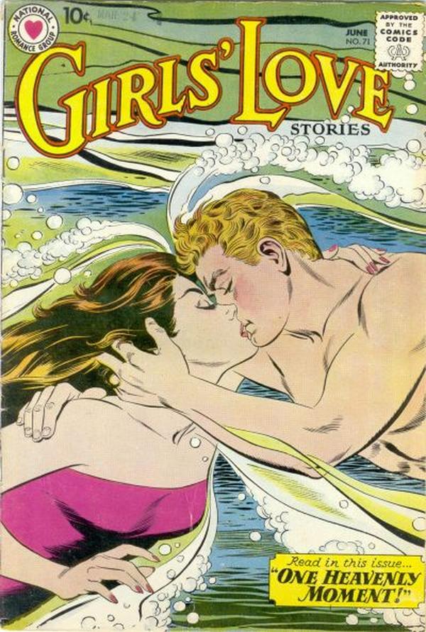 Girls' Love Stories #71 cover