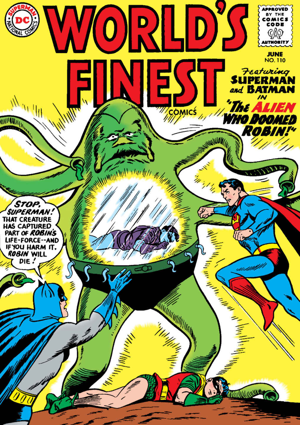 World's Finest Comics #110 cover