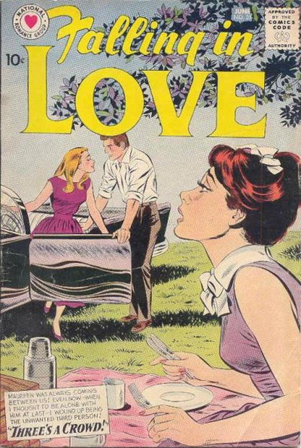 Falling in Love #35 cover