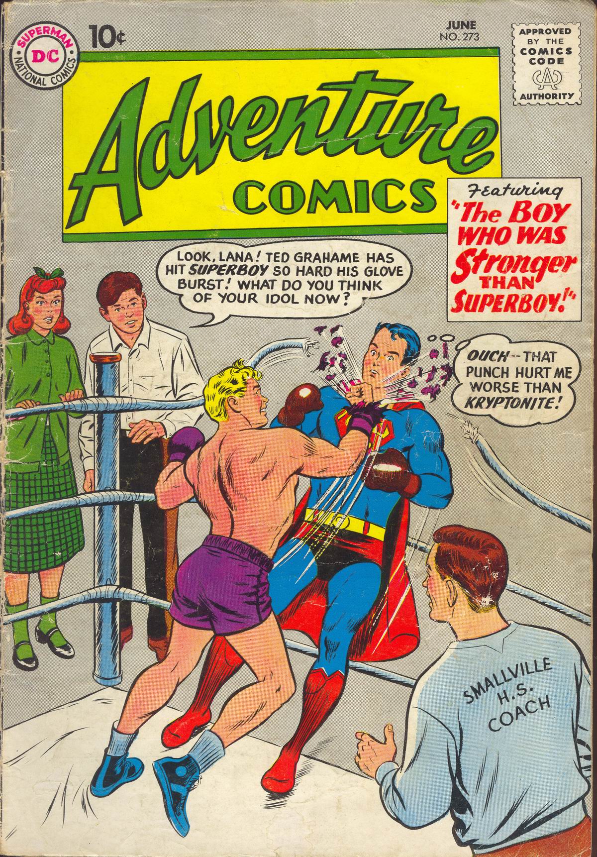 Adventure Comics #273 cover