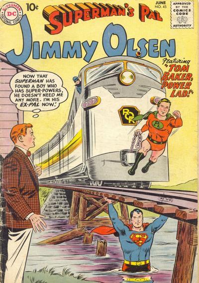 Superman's Pal, Jimmy Olsen #45 cover