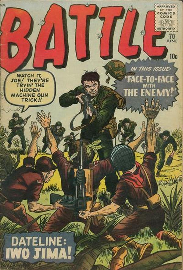 Battle #70 cover