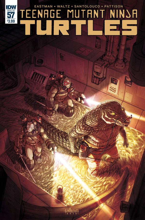Teenage Mutant Ninja Turtles #57 cover