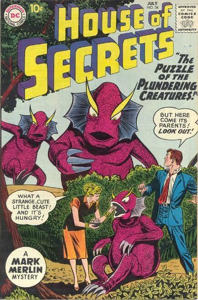 House of Secrets #34 cover