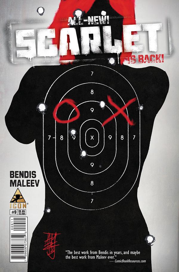 Scarlet #9 cover