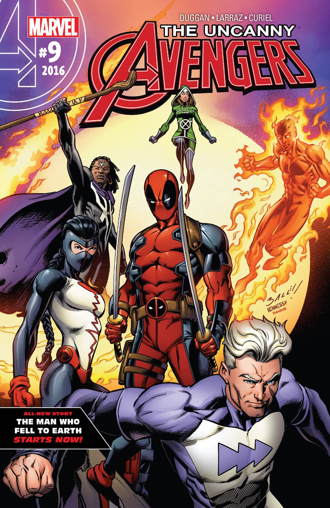 Uncanny Avengers #9 cover