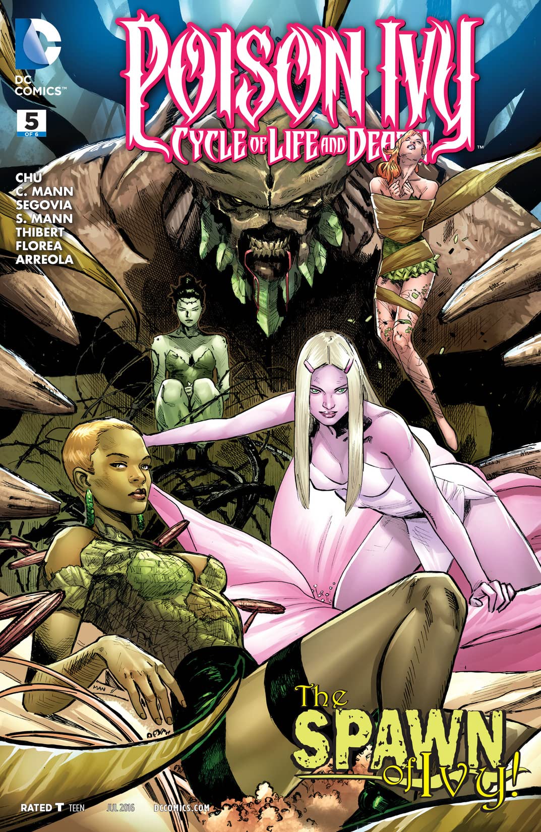 Poison Ivy: Cycle of Life and Death #5 cover