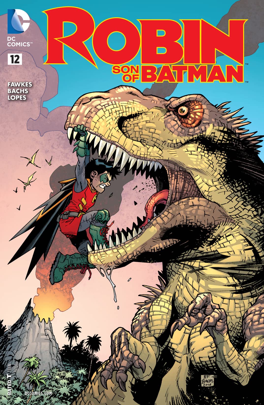 Robin: Son of Batman #12 cover