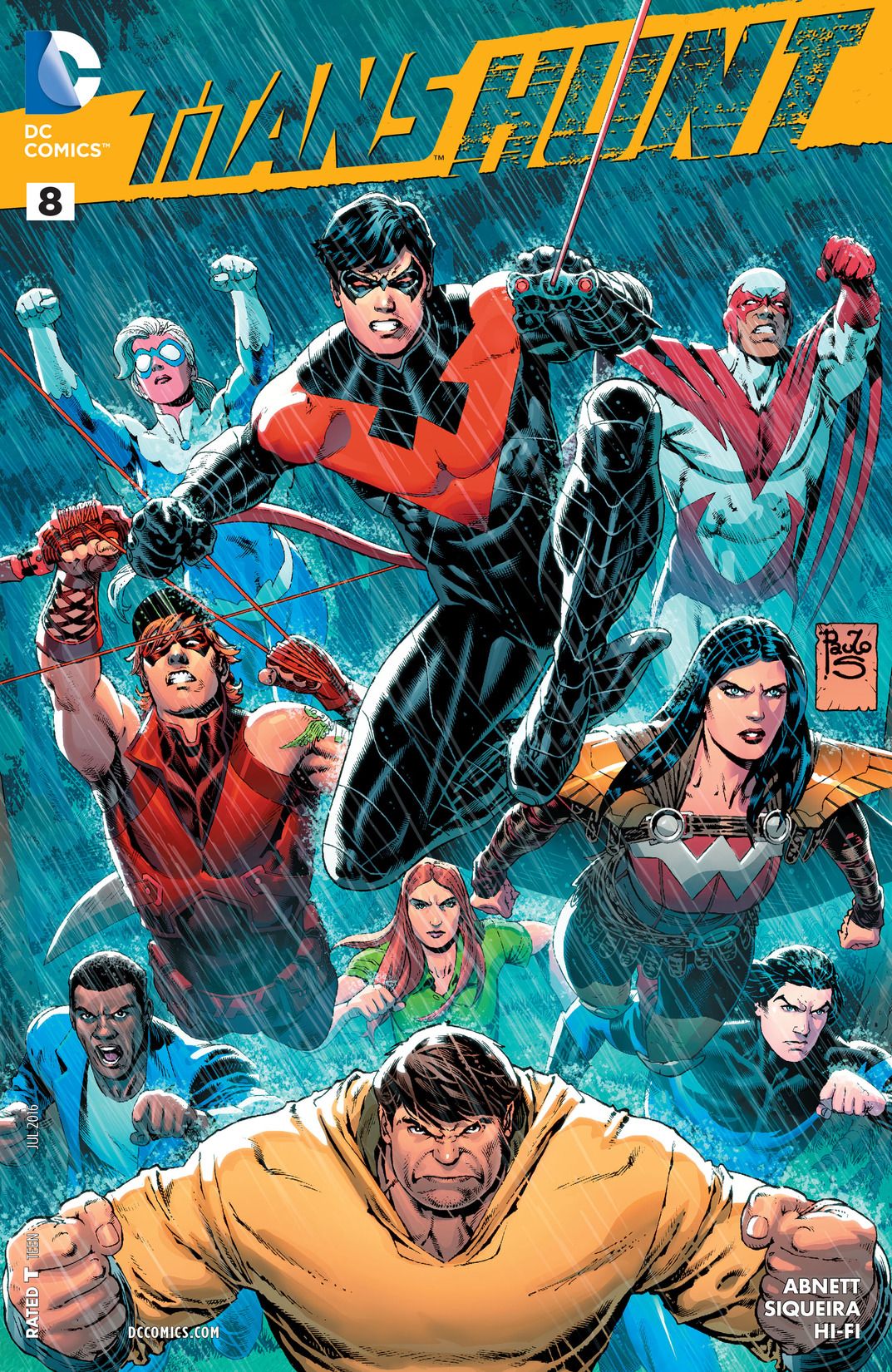 Titans Hunt #8 cover