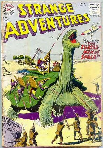 Strange Adventures #118 cover