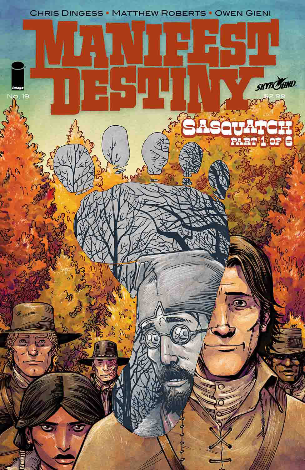 Manifest Destiny #19 cover