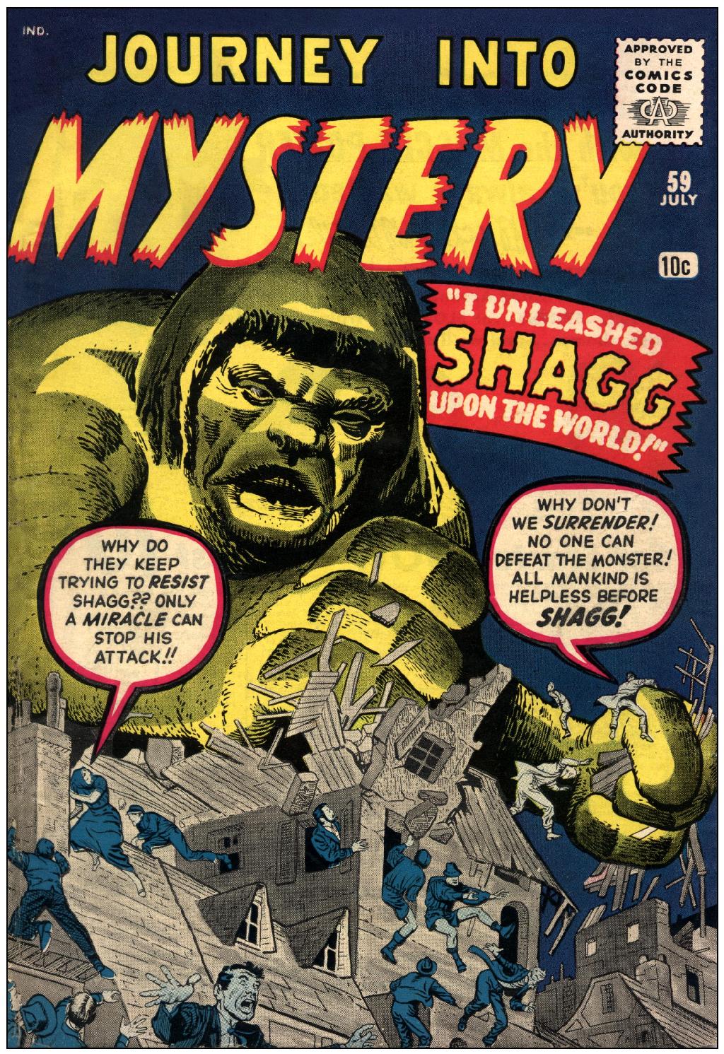 Journey into Mystery #59 cover