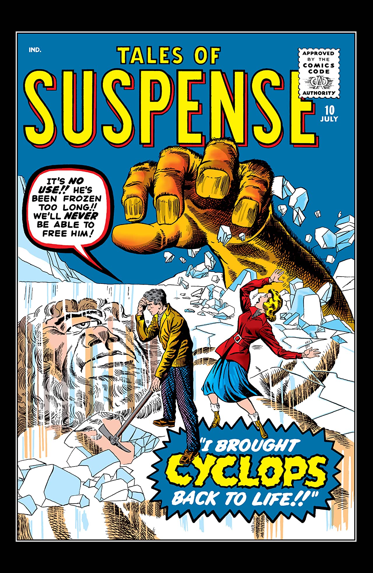 Tales of Suspense #10 cover