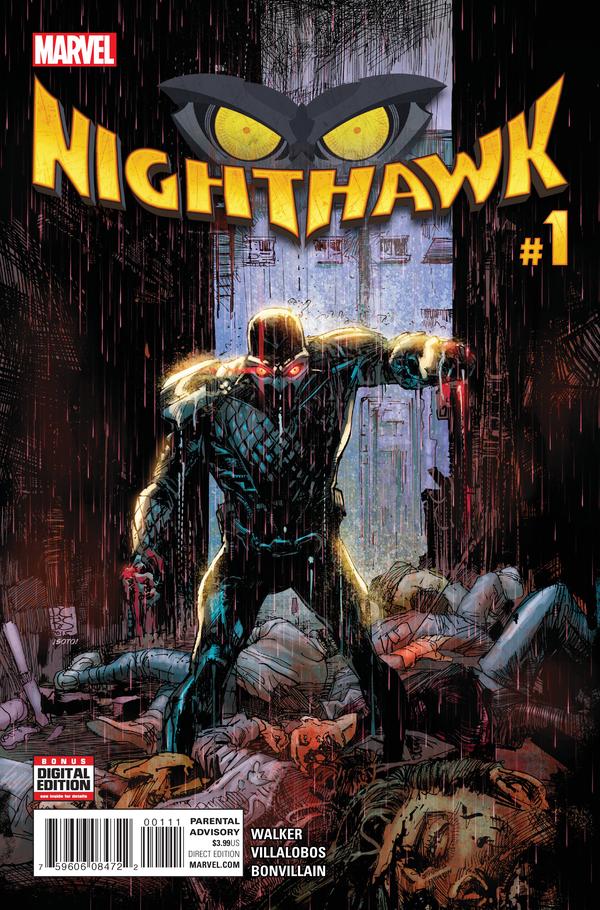 Nighthawk #1 cover