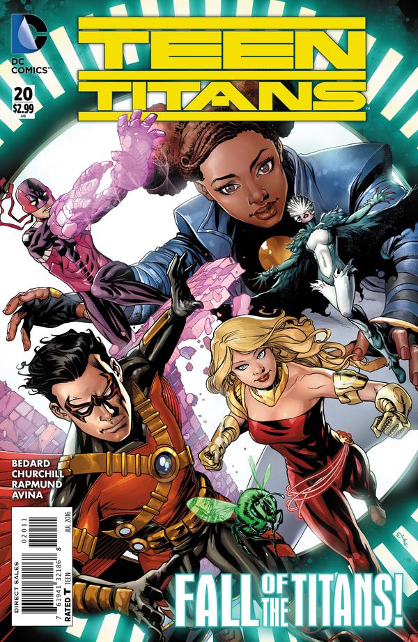 Teen Titans #20 cover