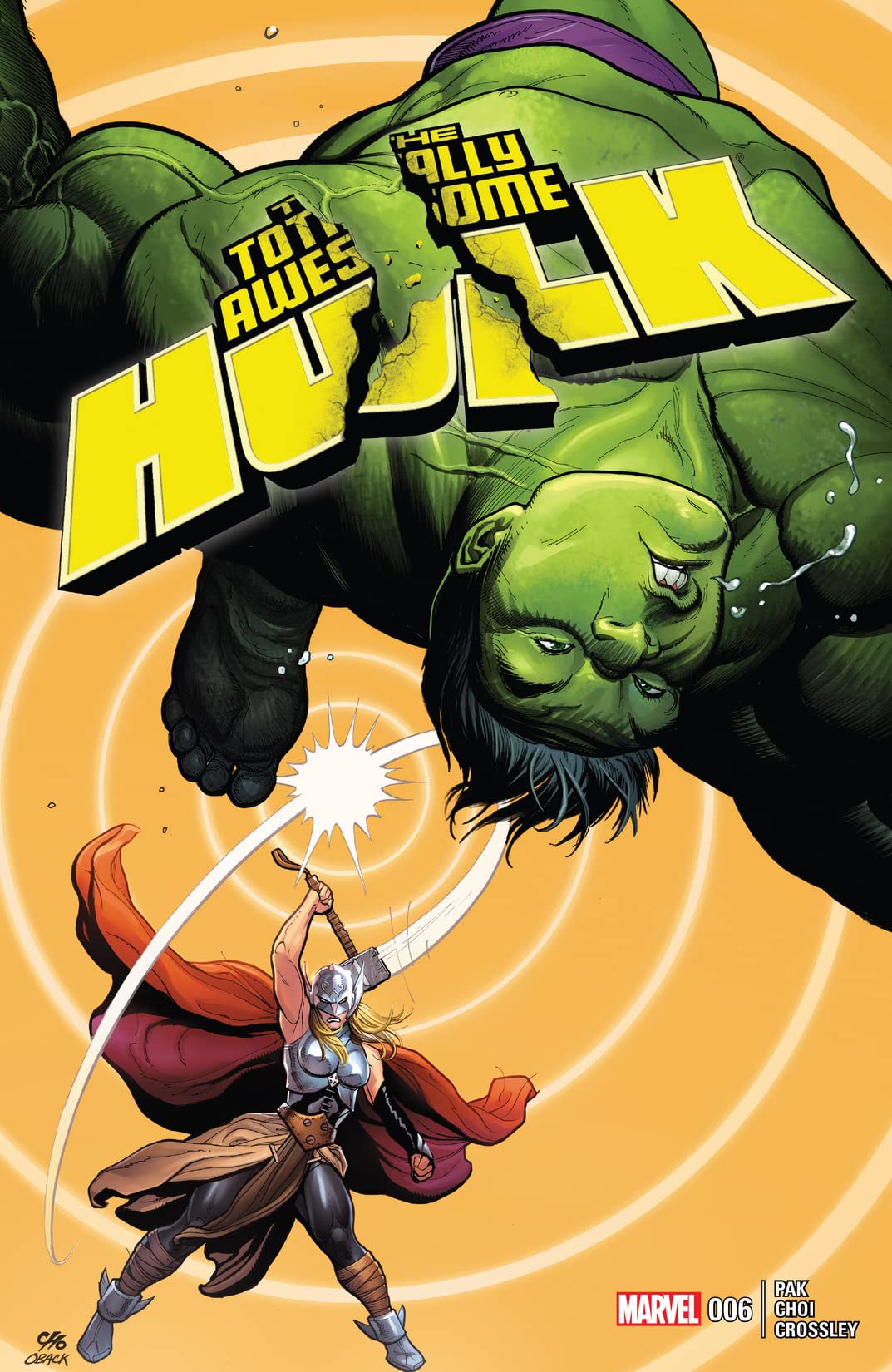 Totally Awesome Hulk #6 cover
