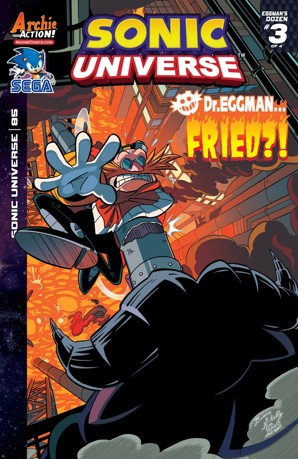 Sonic Universe #85 cover