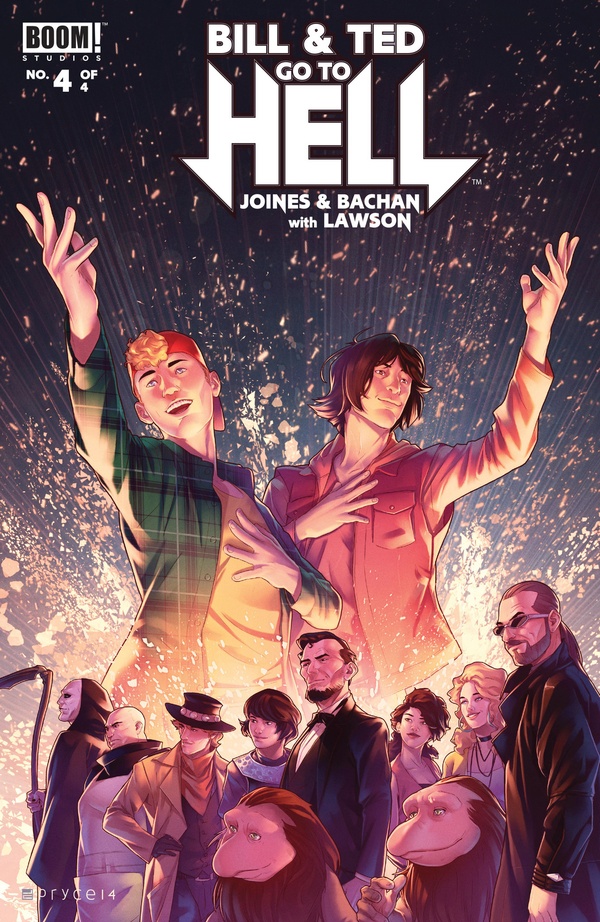 Bill & Ted Go to Hell #4 cover