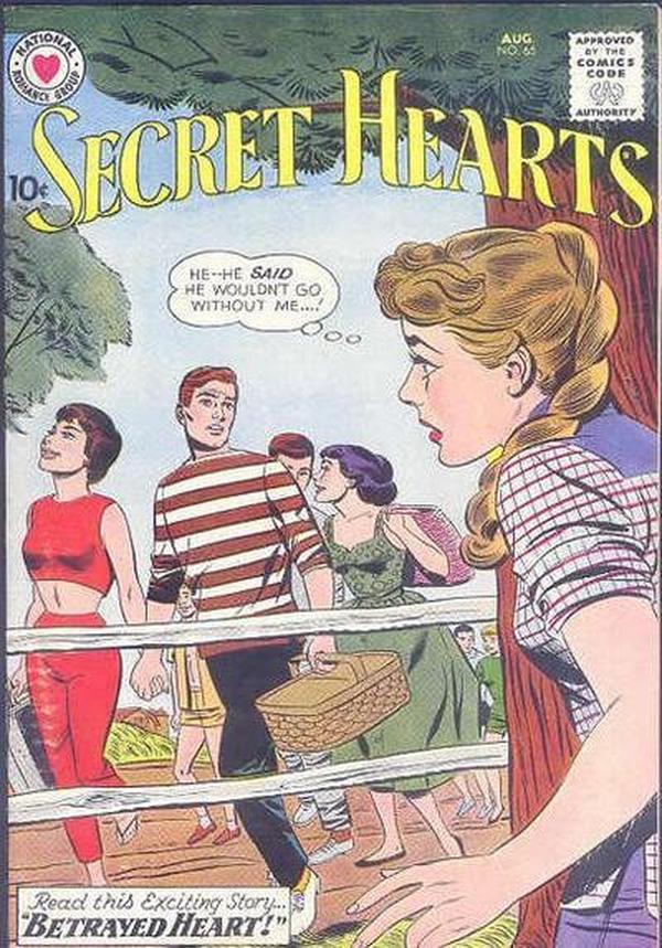 Secret Hearts #65 cover