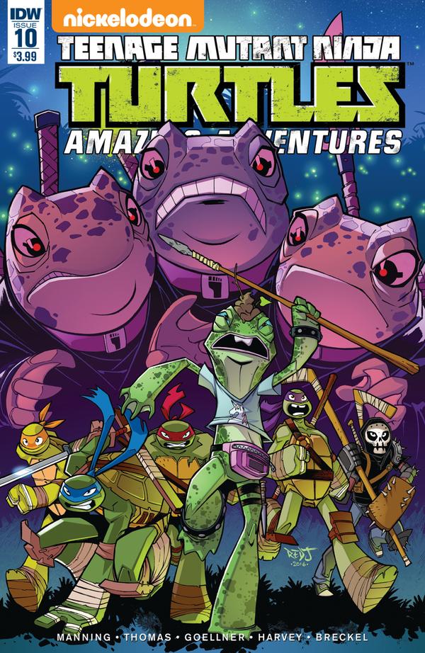 Teenage Mutant Ninja Turtles: Amazing Adventures #10