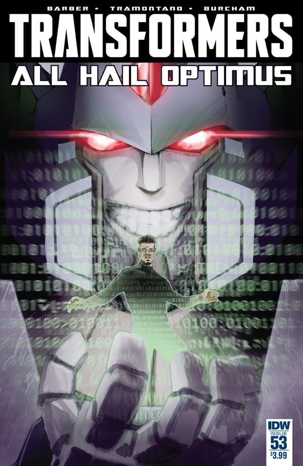 The Transformers #53 cover