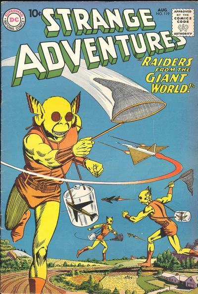 Strange Adventures #119 cover