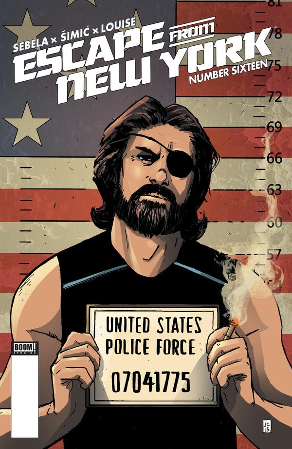 Escape from New York #16 cover