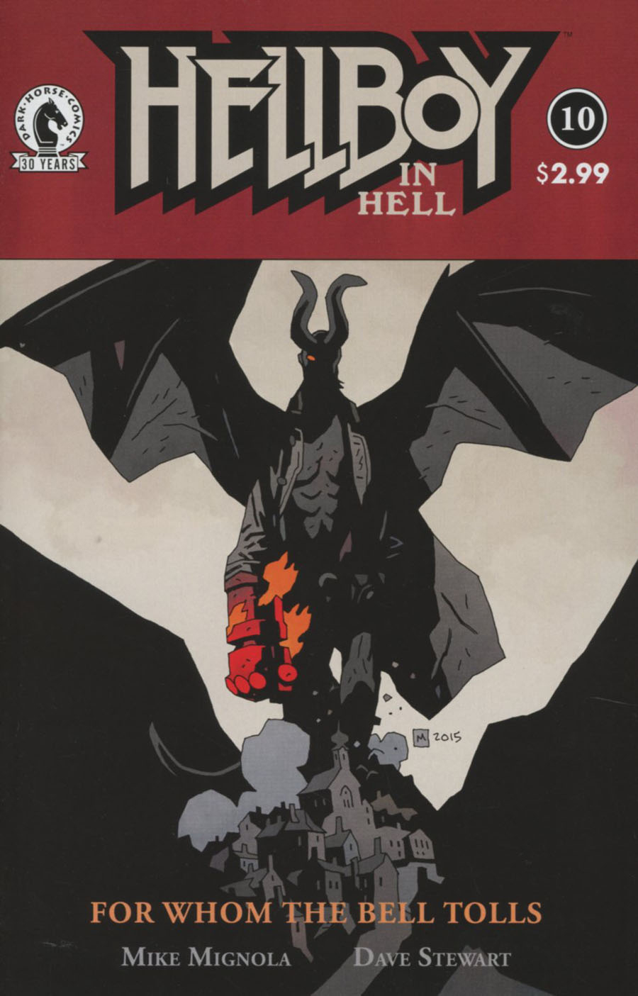 Hellboy in Hell #10 cover