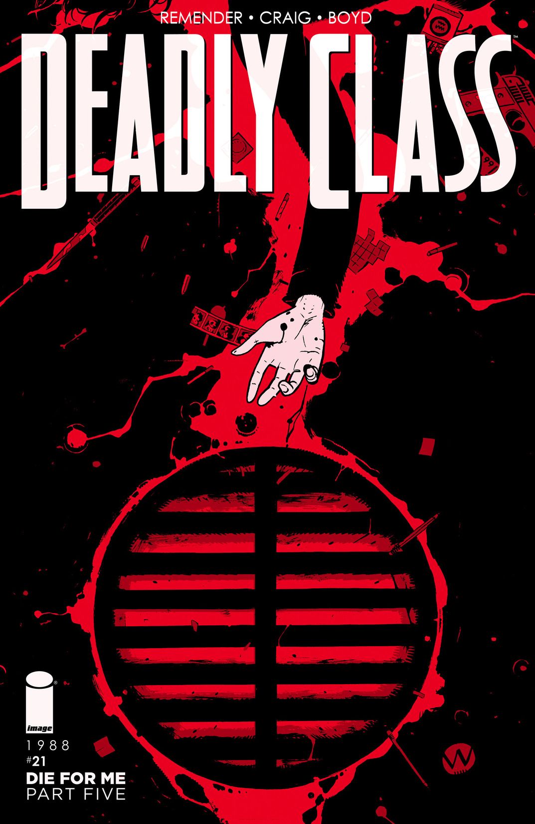 Deadly Class #21 cover