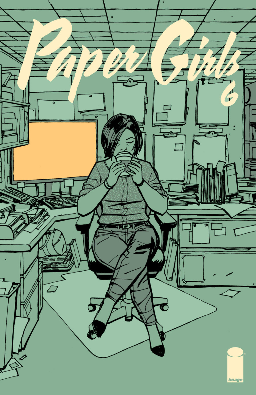 Paper Girls #6 cover