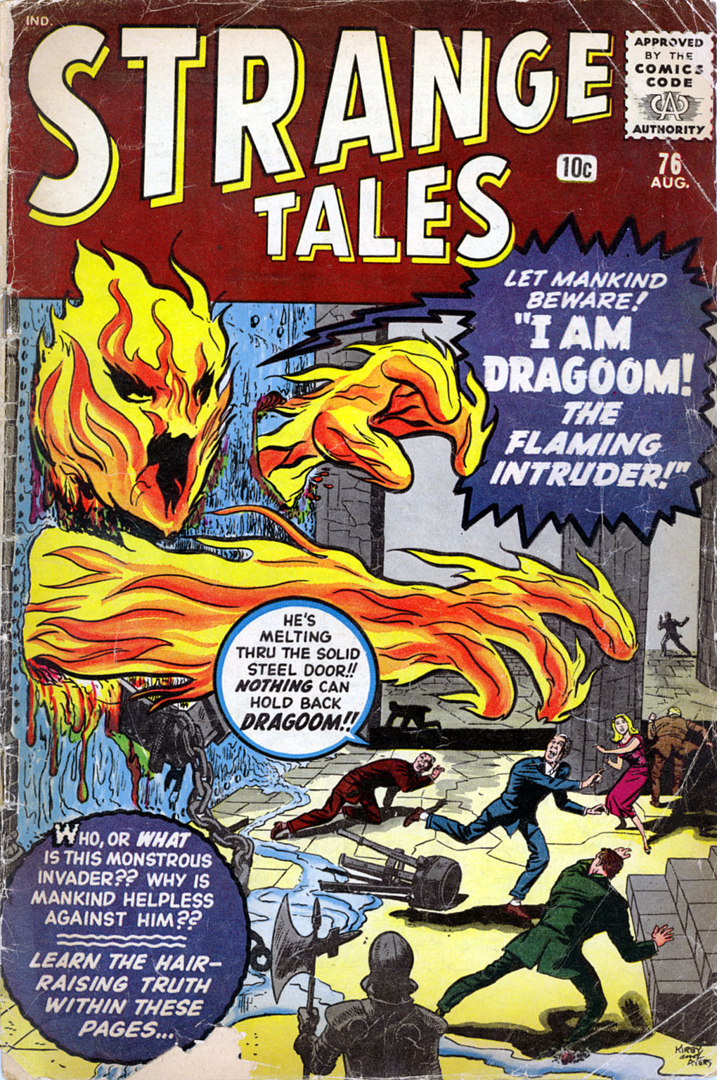 Strange Tales #76 cover