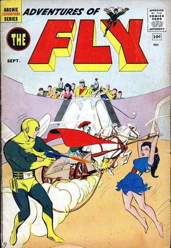 Adventures of the Fly #8 cover