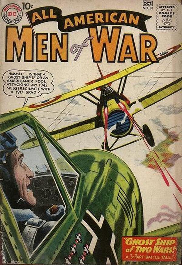 All-American Men of War #81 cover