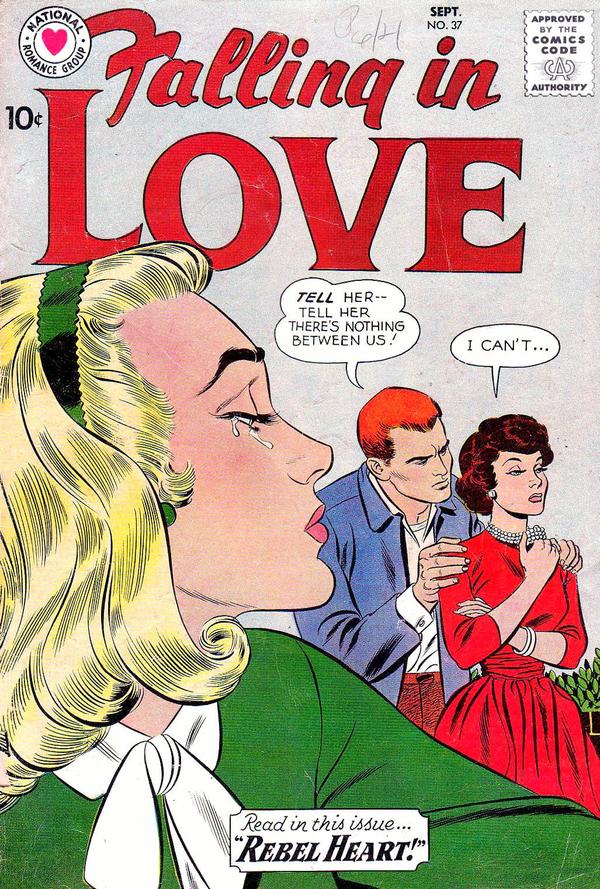 Falling in Love #37 cover