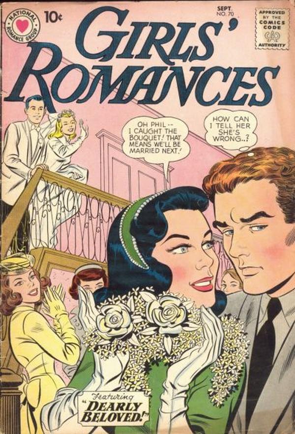 Girls' Romances #70 cover