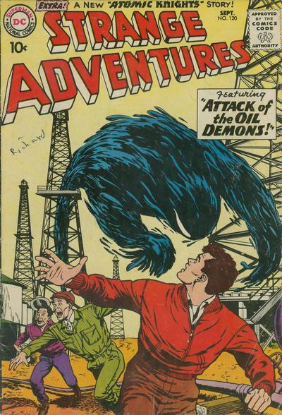 Strange Adventures #120 cover