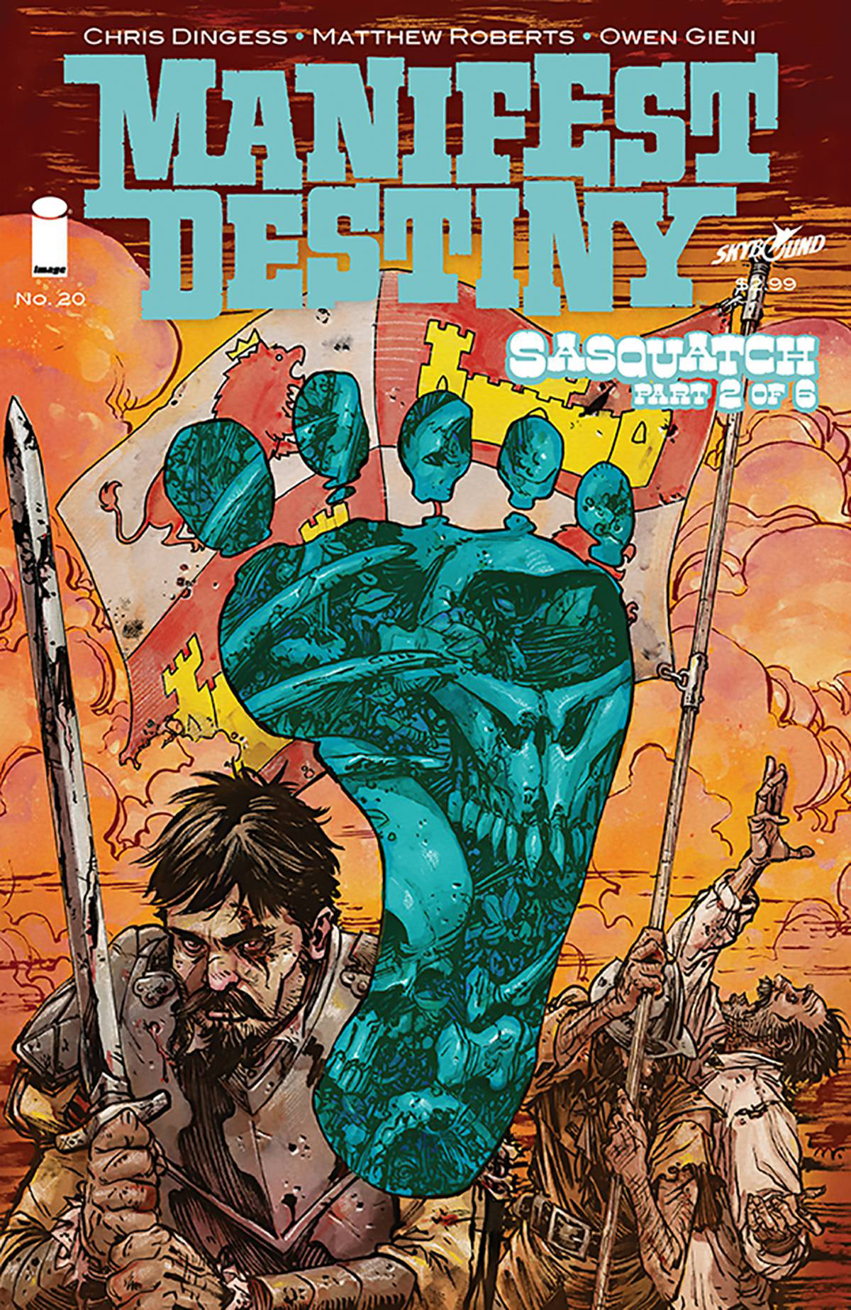 Manifest Destiny #20 cover