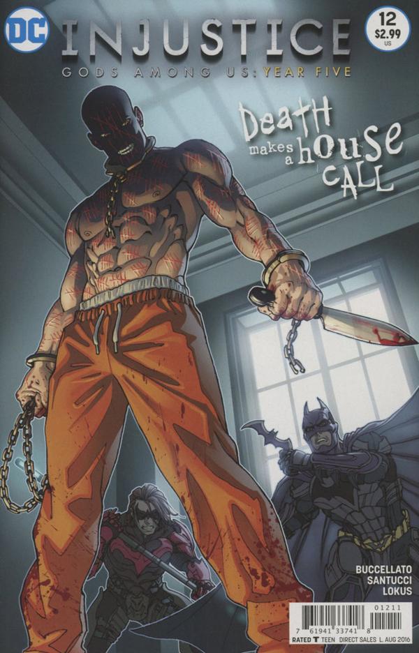 Injustice: Gods among Us Year Five #12 cover