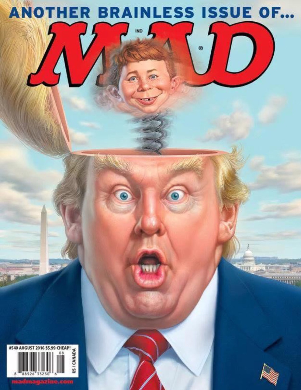 Mad #540 cover