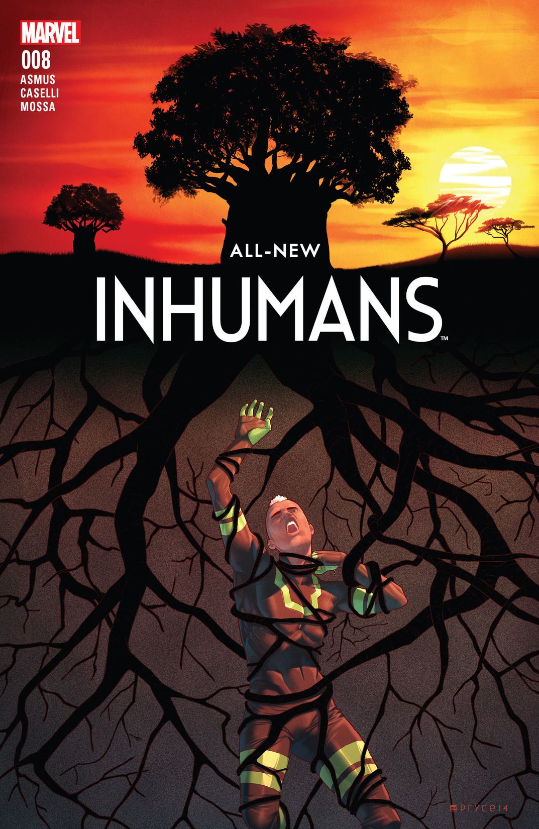 All-New Inhumans #8 cover
