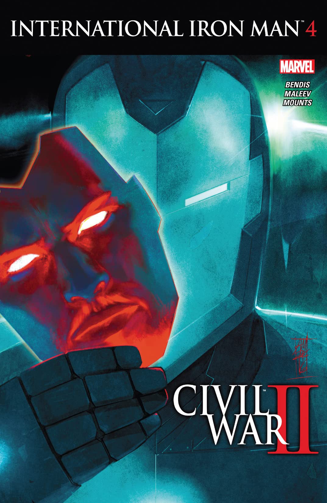 International Iron Man #4 cover