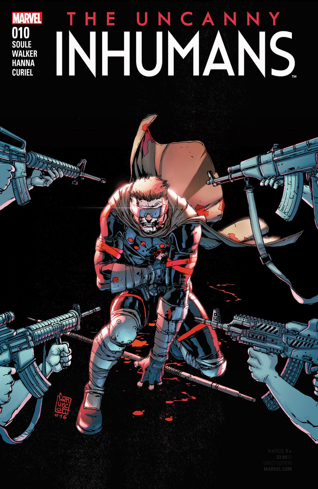 Uncanny Inhumans #10 cover