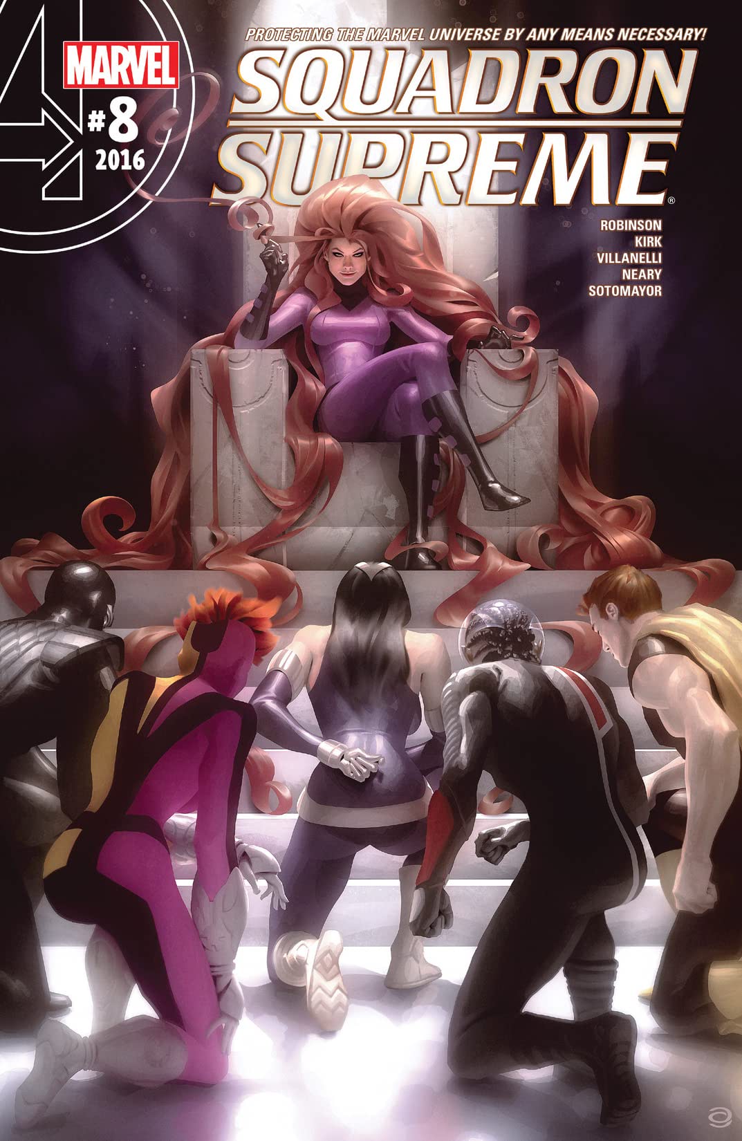 Squadron Supreme #8 cover