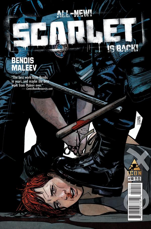 Scarlet #10 cover
