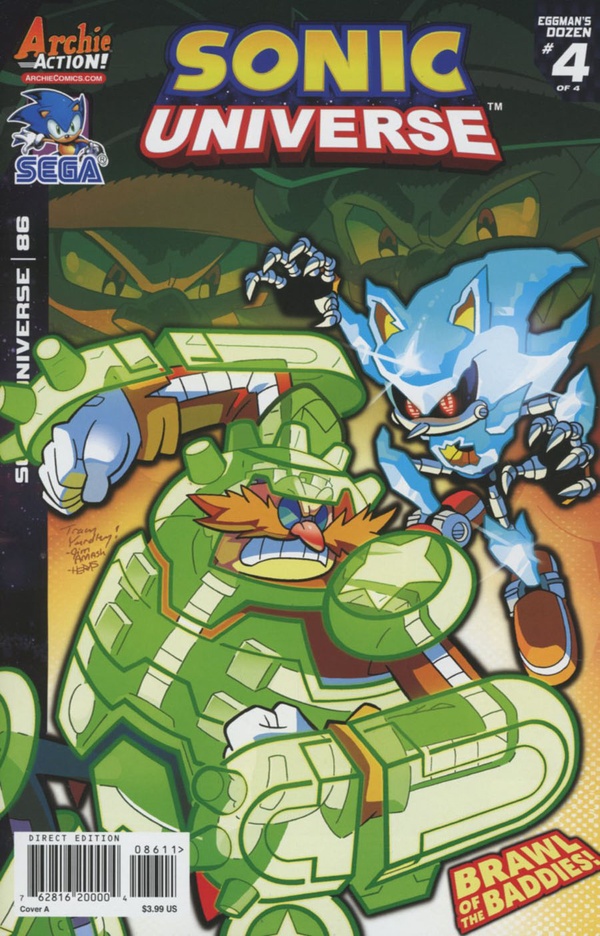 Sonic Universe #86 cover