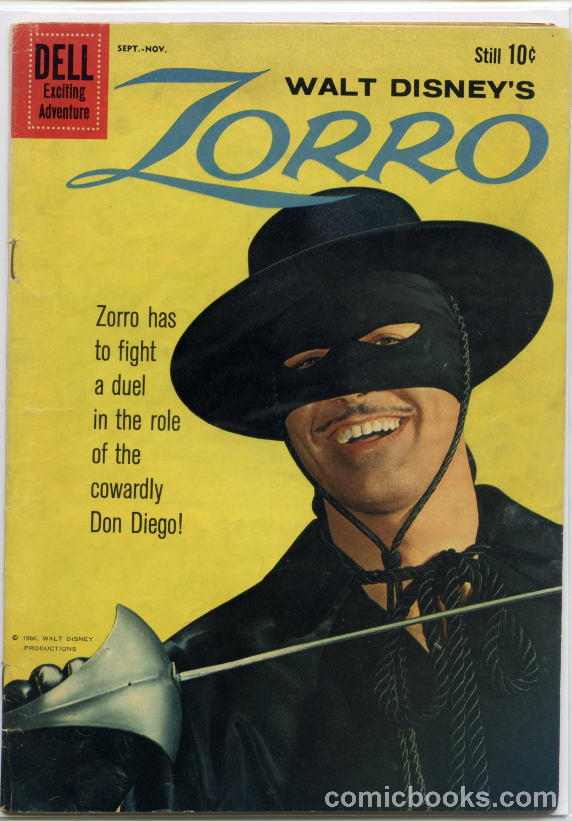 Walt Disney's Zorro #11 cover