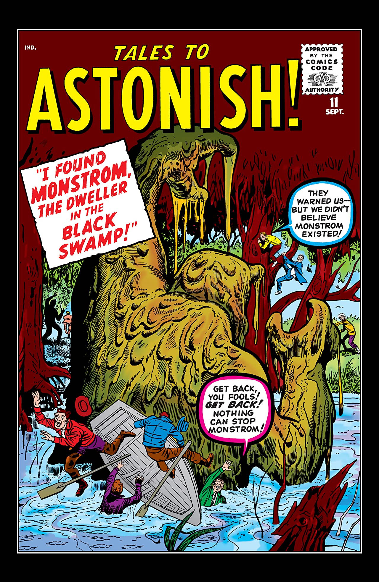 Tales to Astonish #11 cover