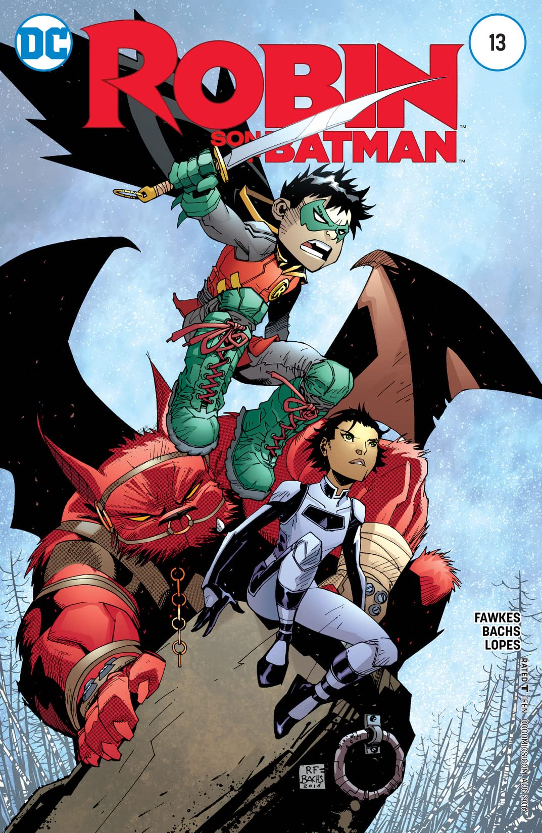 Robin: Son of Batman #13 cover