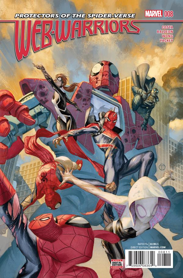 Web Warriors #8 cover
